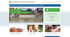Desktop Screenshot of morrisons-pharmacy.com